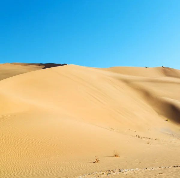 In oman oude desert rub al khali de lege kwartaal en buiten — Stockfoto