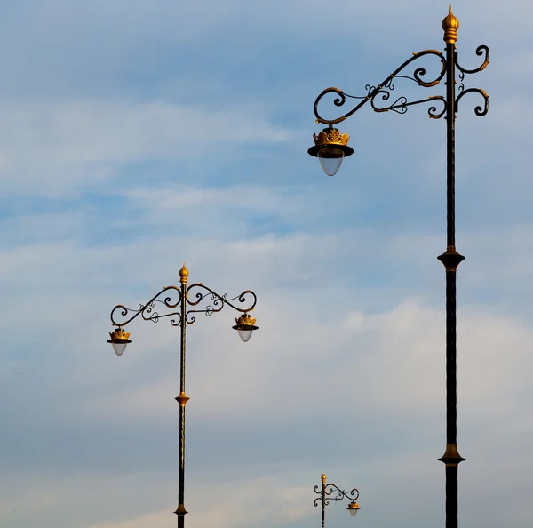 Na luz oman no céu — Fotografia de Stock