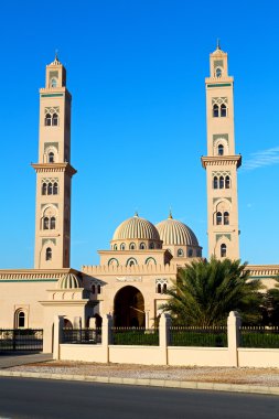Umman muscat oteli eski Camii Minare ve din gökyüzü temizleyin