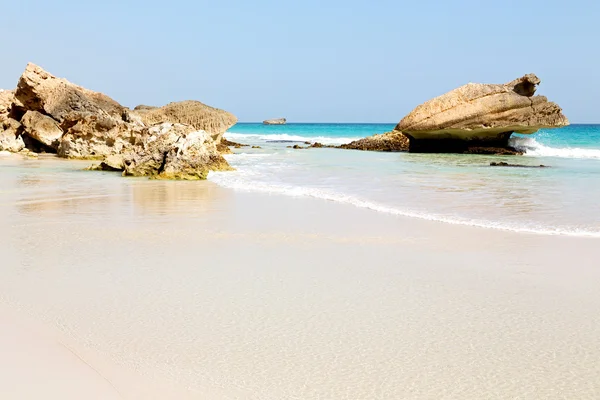 En Oman costa relajarse cerca del cielo — Foto de Stock