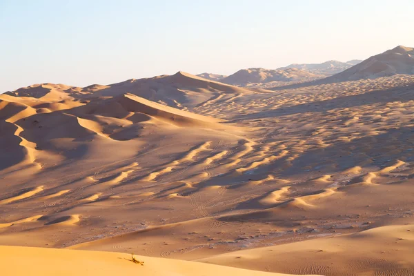 No velho deserto oman — Fotografia de Stock