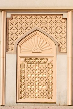 Umman muscat büyük cami duvarına