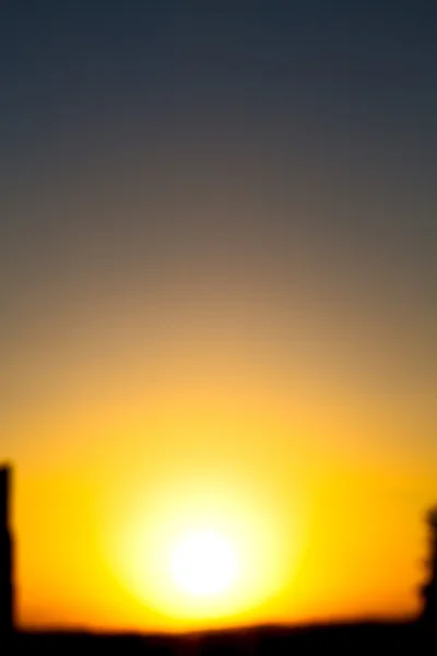 На закате солнца — стоковое фото