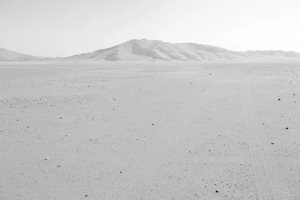 In oman old desert — Stock Photo, Image