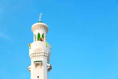 Umman muscat oteli eski Camii Minare ve din gökyüzü temizleyin