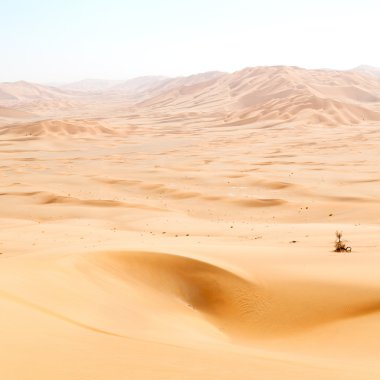 En düşük rub al hali boş çeyrek ve açık Umman eski çöl 