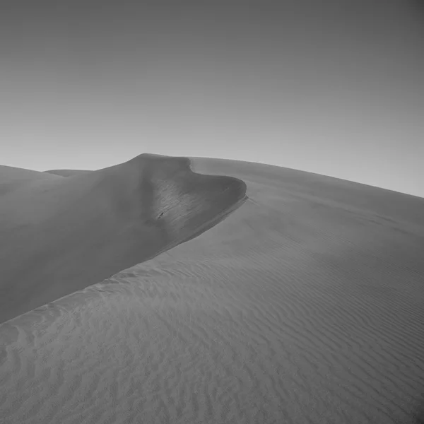 Em oman velho deserto esfregar al khali o quarto vazio e ao ar livre — Fotografia de Stock