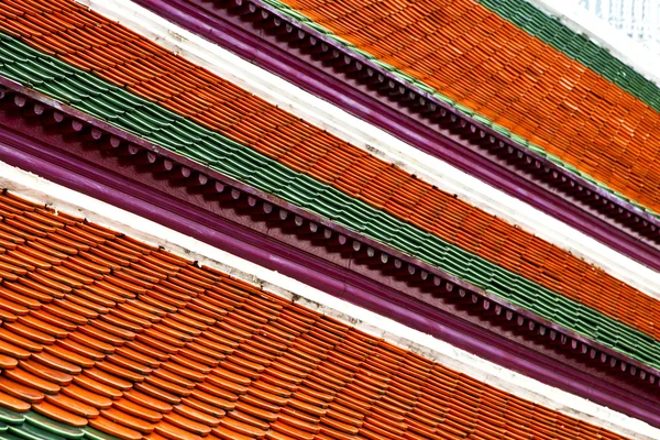 Tailandia colores cruzados abstractos Asia y cielo —  Fotos de Stock