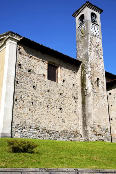 Arsago seprio alte abstrakte in italien die wand — Stockfoto