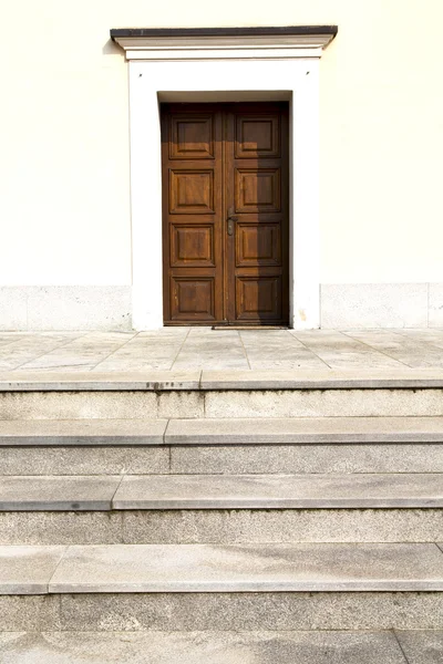 Cadrezzate abstracto madera italia lombardía — Foto de Stock