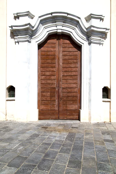 Le Caire abstrait rouillé laiton brun trottoir knocker trottoir — Photo