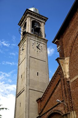 Cardano al campo eski soyut İtalya duvar