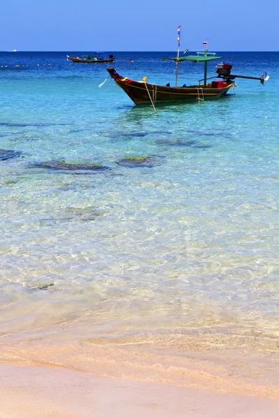 湾のタオ島ボート タイと南シナ海のアジア — ストック写真