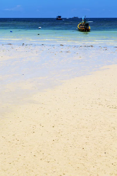 Asia en la isla de la bahía de kho tao tailandia blanca y sur s — Foto de Stock