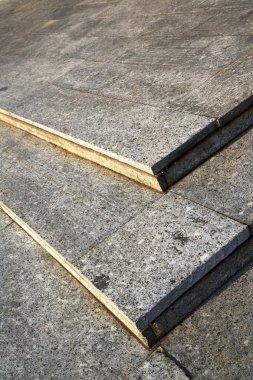 Turbigo sokak varese soyut kaldırım çinilerini ve Ma