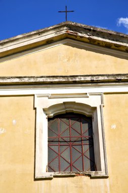 Gül pencere İtalya lombardy içinde abbiate bri kapalı