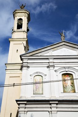 Gül pencere İtalya lombardy legnano eski çan