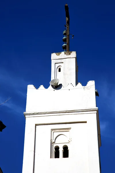 Muslim the history  symbol  in morocco  eligion and  blue — Stock Photo, Image