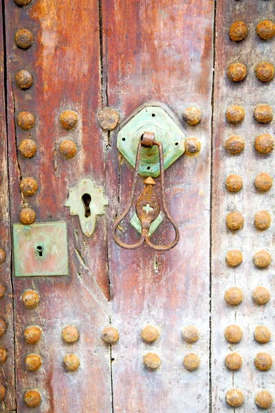 Rusty  brown    morocco in africa the — Stock Photo, Image