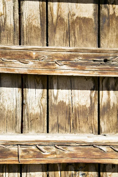 Uñas pintura sucia desnuda en la madera marrón mojada — Foto de Stock