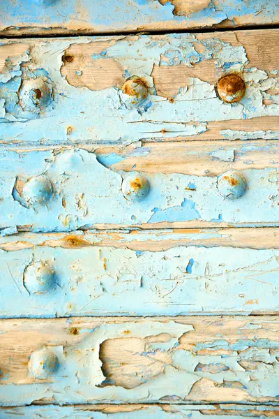 Stripped paint in   yellow nail — Stock Photo, Image