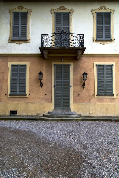 Kapı Avrupa İtalya Lombardiya milano terra kahverengi — Stok fotoğraf