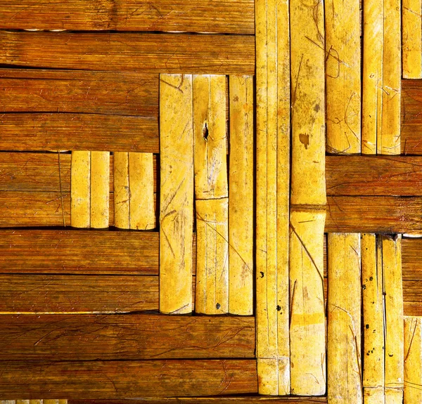 Abstract cross bamboo y asia and south china sea — Stock Photo, Image