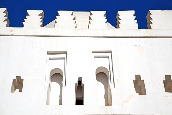 Mosque muslim the history  symbol  in morocco — Stock Photo, Image