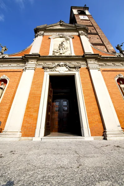 Mozzate eski kilisede kapalı — Stok fotoğraf