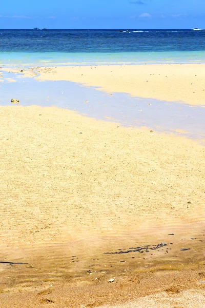 Arena en la playa abstracta tailandia agua — Foto de Stock