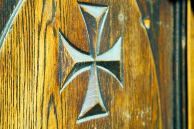 Castellanza bulanıklık soyut paslı  