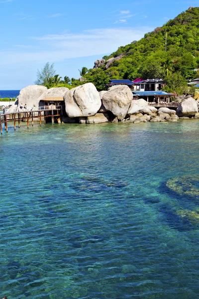 Asia kho bahía blanca rocas casa t en tailandiay sur de China — Foto de Stock