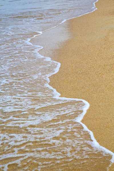 Thailand kho tao baai rekeninguittreksels als bewijs van een natte zand Azië — Stockfoto