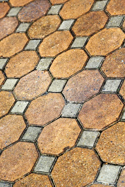 Asia en Tailandia azulejos de cerámica kho samui el templo — Foto de Stock