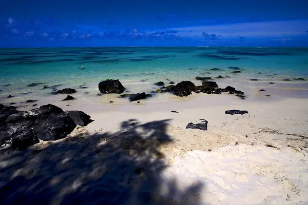 Schatten in ile du cerfs — Stockfoto