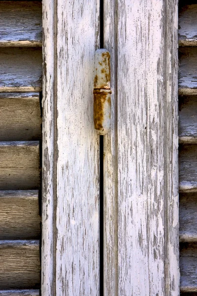 Oxidado en colonia del sacramento — Foto de Stock