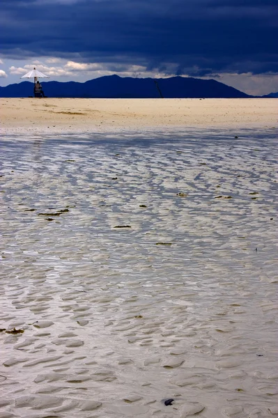 Manusia payung di laut India madagascar — Stok Foto