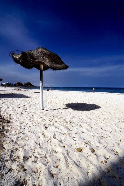 Pláž v Tunisku souss — Stock fotografie