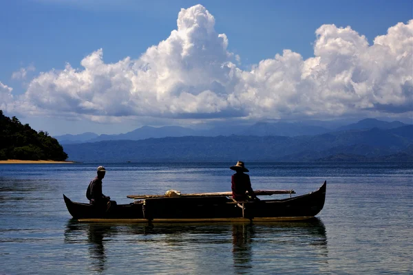 Fishing in madagascar — Stock Photo, Image