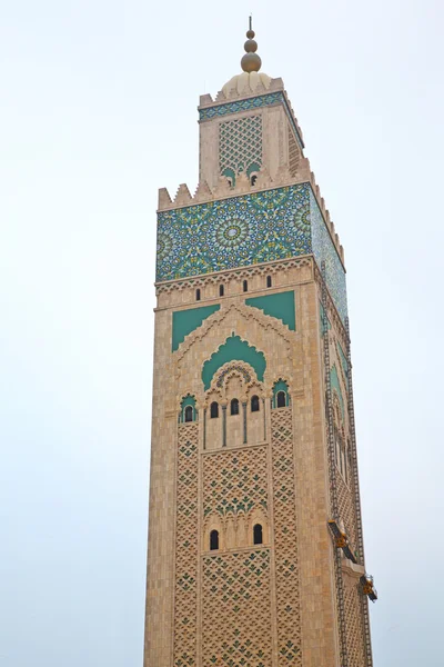 Moslem in Moschee die Geschichte Religion und blauer Himmel — Stockfoto