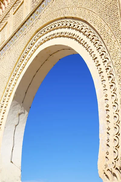 Arco marocco in Africa vecchia costruzione — Foto Stock