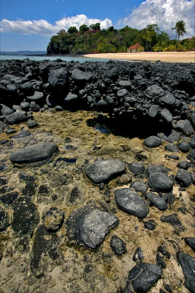 Beach and stones — Stock Photo, Image