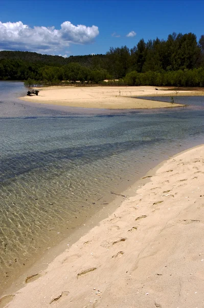 Fotsteg i nosy mamoko Madagaskar — Stockfoto