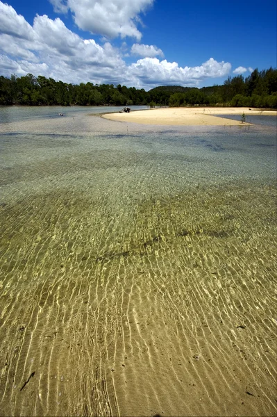 Lagoon in nosy mamoko — Stock Photo, Image