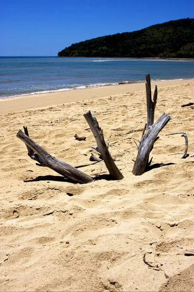 Zand en het strand — Stockfoto