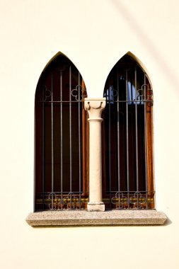 Avrupa İtalya Lombardiya milano eski windo içinde çekim