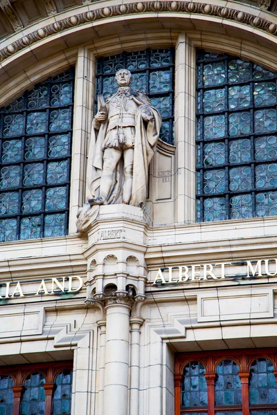 Standbeeld in de oude stad van Londen — Stockfoto