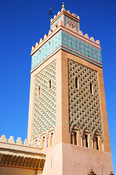 摩洛哥非洲和蓝蓝的天空 — 图库照片