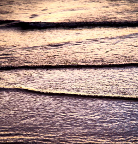 En tailandia agua sur tao bay abstracto de una línea nge — Foto de Stock