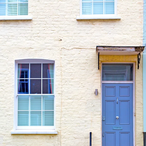 Notting hill area in london england alte vorstadt und antike — Stockfoto